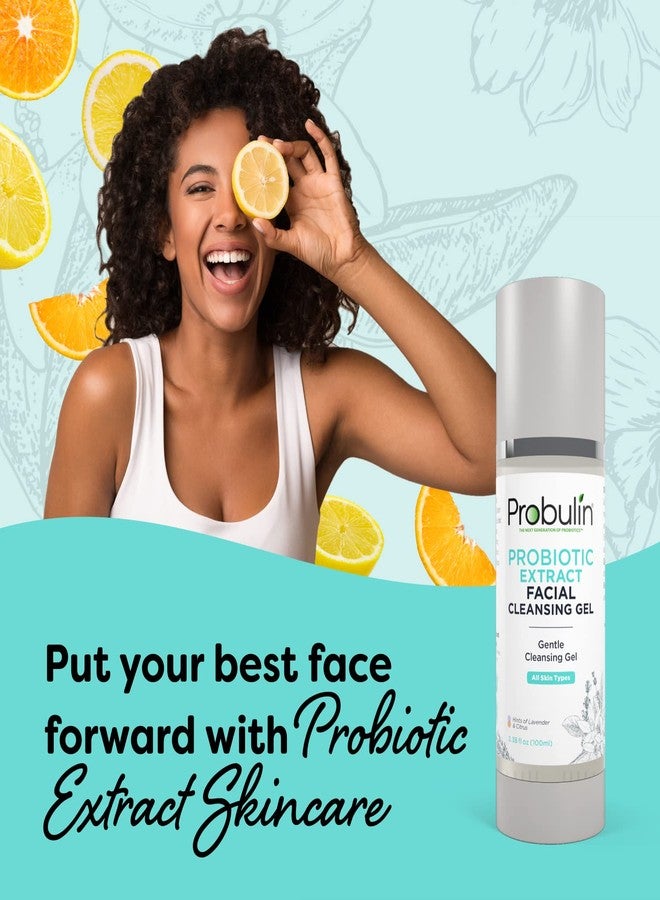 Probulin Probiotic Extract Facial Cleansing Gel - Exfoliates and Cleanses - 3.38 fl oz - Image 2
